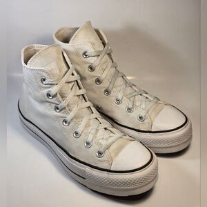 Converse WMS 8 Chuck Taylor All Star Hi Lift White Platform Casual Y2K Sneaker